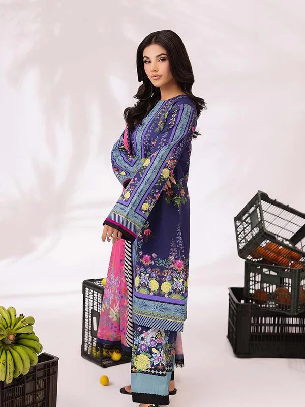 Its 3 piece unstitched Lawn Printed Dress IR-38