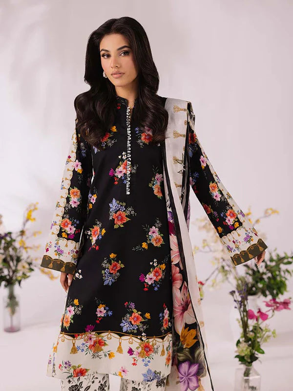 Its 3 piece unstitched Lawn Printed Dress IR-32