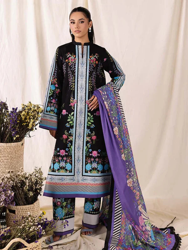 Its 3 piece unstitched Lawn Printed Dress IR-37