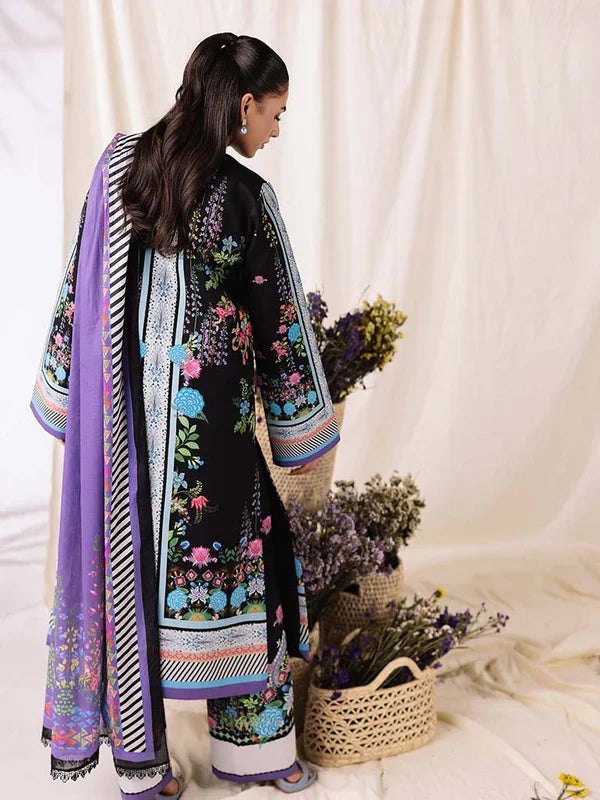 Its 3 piece unstitched Lawn Printed Dress IR-37