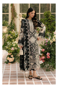 Its 3 piece unstitched Lawn Embroidered Dress IR-40