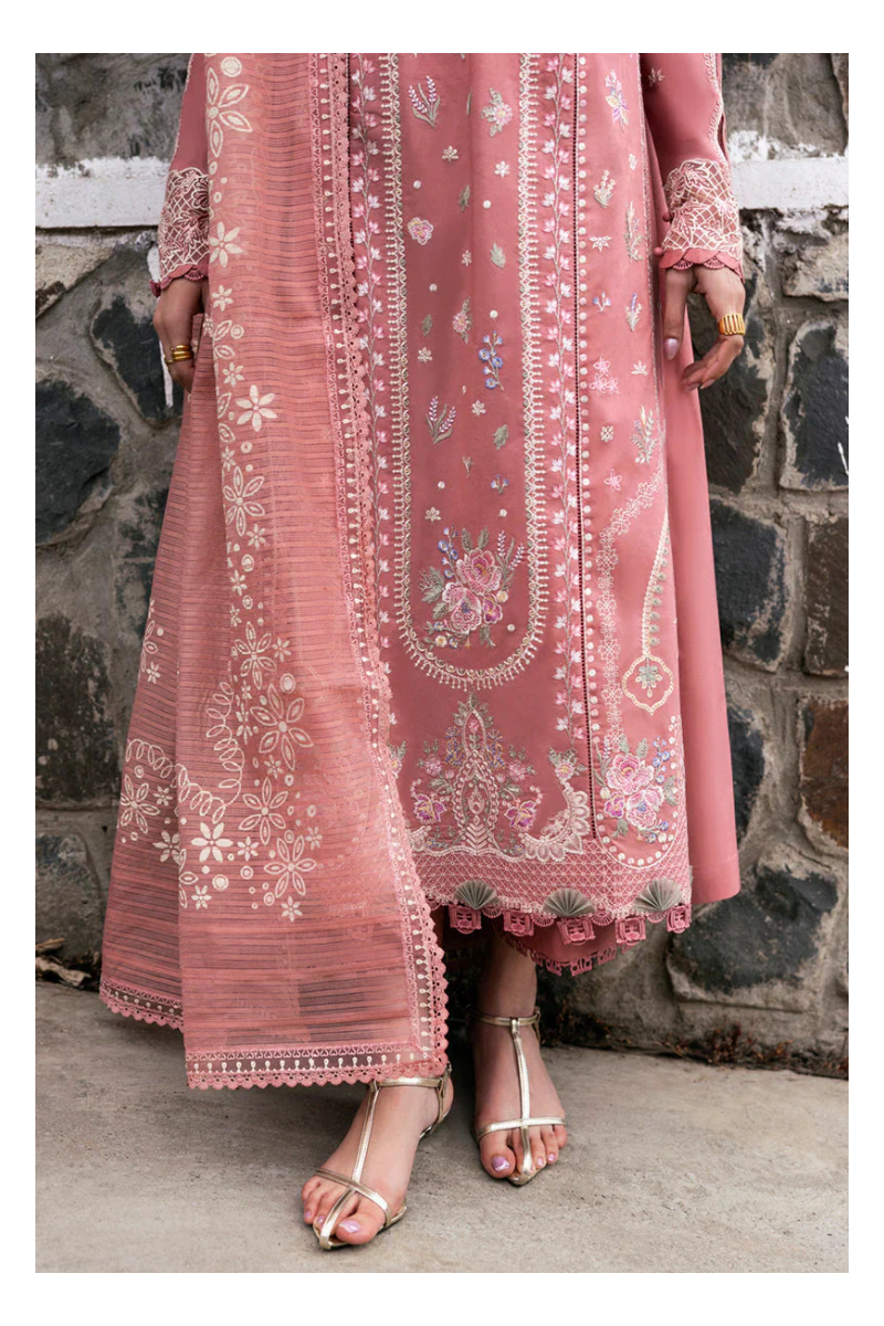 Its 3 Piece Unstitched Embroidered Lawn Dress IR-05