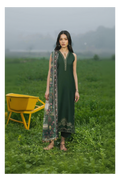 Its 3 piece unstitched Lawn Embroidered Dress IR-50