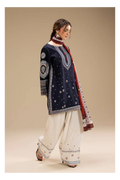 Its 3 piece unstitched Lawn Embroidered Dress IR-21