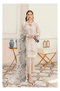 Its 3 Piece Unstitched Organza Lawn Inner Embroidered Dress IR-47