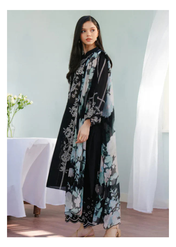 Its 3 Piece Unstitched Embroidered Lawn Dress IR-16